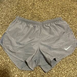 Gray nike shorts worn once